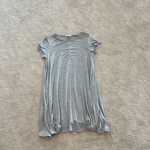 Gray T-Shirt Dress with Pockets (from a boutique)